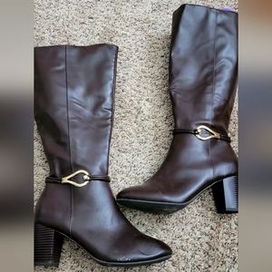Chunky Heeled Boots